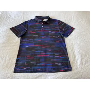 Yatta Golf | Mens Large | Standout Performance Short Sleeve Golf Polo Shirt